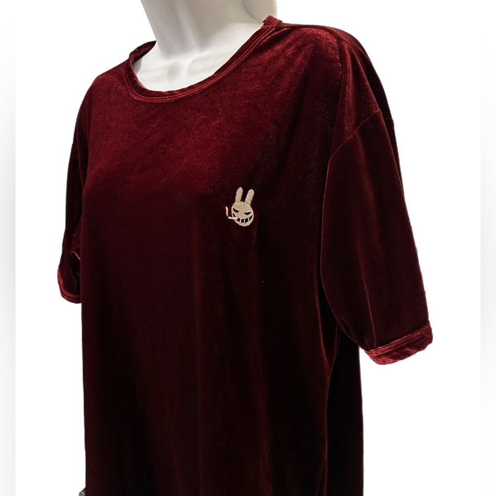 Dr.Zodiak’s Moonrock Burgundy Velvet‎ Shirt
